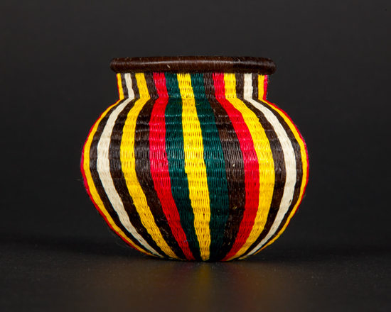 Colorful Geometric Basket #8837