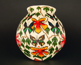 Pictorial Basket #8903