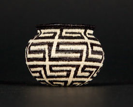 Black & White Basket #9010