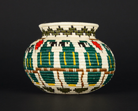 Pictorial Basket #9787