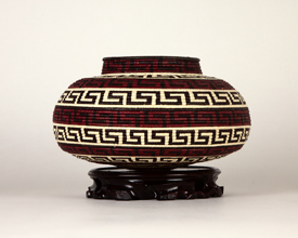 Colorful Geometric Basket #9852