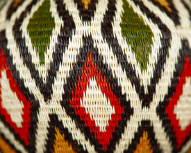 Colorful Geometric Basket #9020