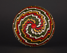 Colorful Geometric Basket #9046