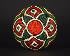 Colorful Geometric Basket #9056