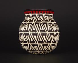 Black & White Basket #9060