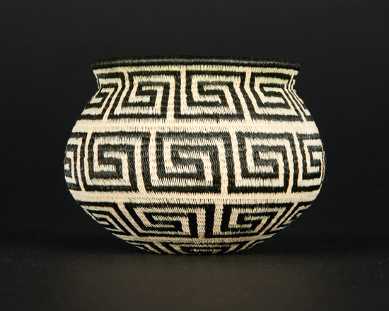 Black & White Basket #9112