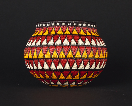 Colorful Geometric Basket #9425