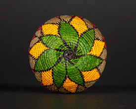 Colorful Geometric Basket #9479