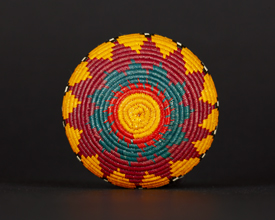 Colorful Geometric Basket #9788
