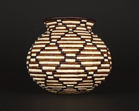 Colorful Geometric Basket #9884