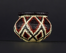 Colorful Geometric Basket #10156