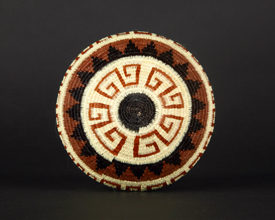 Colorful Geometric Basket #10178