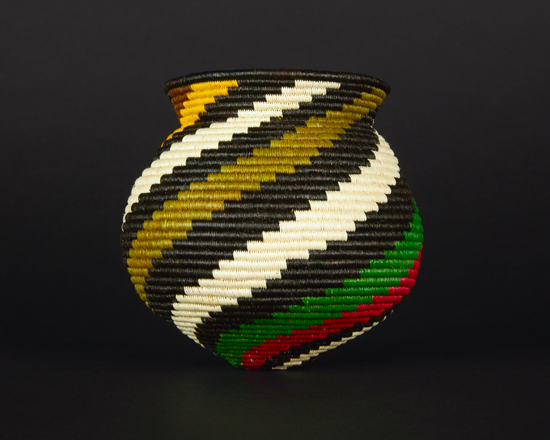 Colorful Geometric Basket #10189