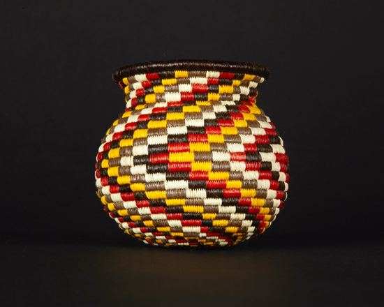 Colorful Geometric Basket #10205