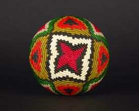 Colorful Geometric Basket #10537