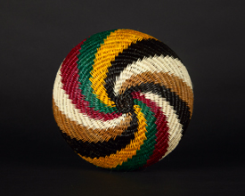 Colorful Geometric Basket #10540