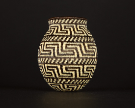 Black & White Basket #10555