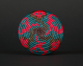 Colorful Geometric Basket #10589