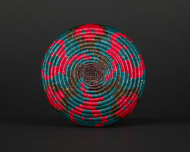 Colorful Geometric Basket #10589