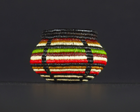 Colorful Geometric Basket #10621