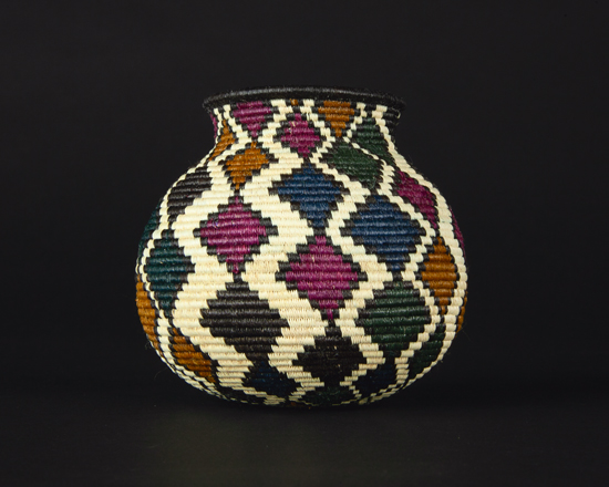 Colorful Geometric Basket #10783