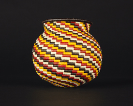 Colorful Geometric Basket #10784