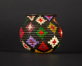 Colorful Geometric Basket #10787