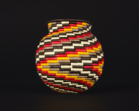 Colorful Geometric Basket #10788