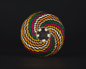 Colorful Geometric Basket #10789