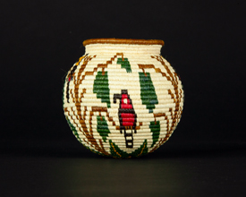 Pictorial Basket #10811