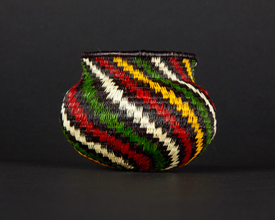 Colorful Geometric Basket #10881