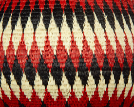 Colorful Geometric Basket #10900