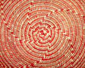 Colorful Geometric Basket #11059