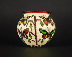 Pictorial Basket #11138