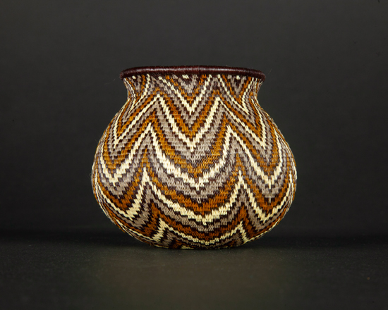 Colorful Geometric Basket #11144